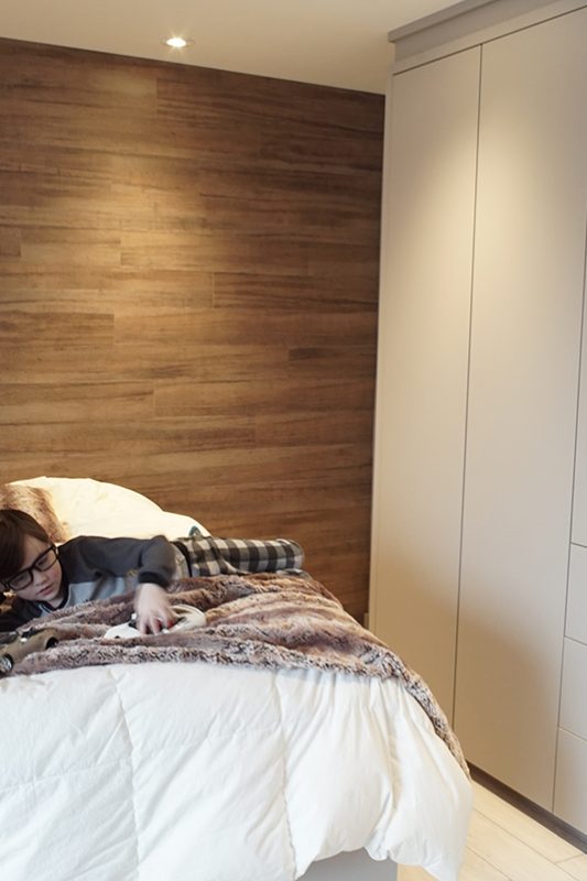 Projet Sauriol - Chambre - Ébénisterie Armoires Créabec inc.