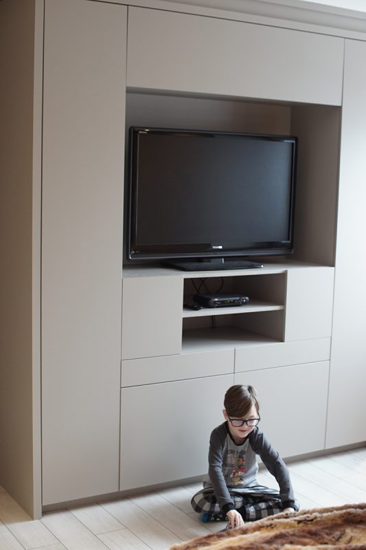 Projet Sauriol - Chambre - Ébénisterie Armoires Créabec inc.